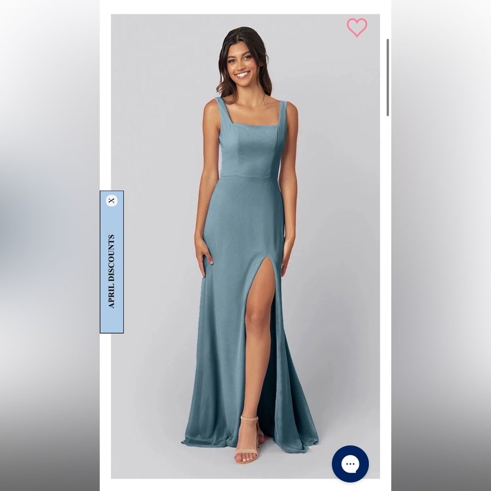 Kennedy Blue Elegant Bridesmaid Dress Deep Sea Size 4